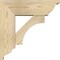 Ekena Millwork Westlake Traditional Rough Sawn Bracket w/ Offset Brace, Douglas Fir, 6"W x 16"D x 16"H BKT0604X16X16WTL01RDF - alternate 2